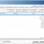 عناوین ثابت در برنامه طلافروشی | آخرین قیمتها | دفاتر فی و اجرت