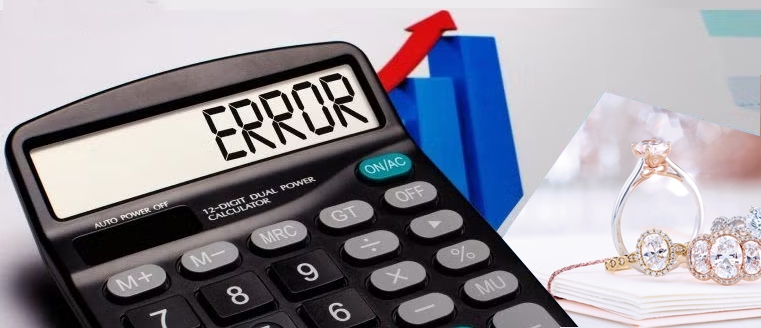 اشتباهات رایج حسابداری طلا و جواهر