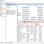 Tutorial on troubleshooting connection-loss with SQL service